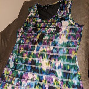 Sheer tank top shirt